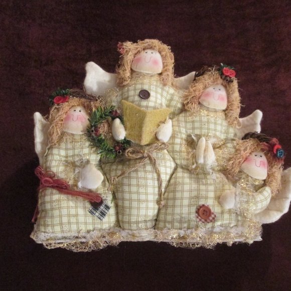 SINGING ANGELS: PLAID PATTERN - Picture 8 of 8